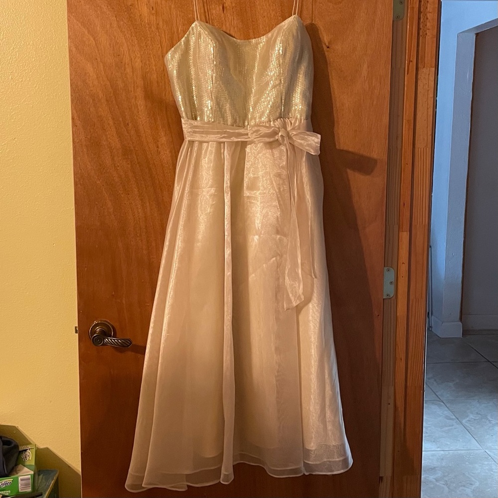 Aidan Mattox Cinderella dress; 5 layers; sequin top (OLCC)💕